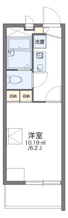 レオパレスビュー横浜ふじみの物件間取画像